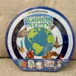 New! Smithsonian Exploration Station World Atlas Playset 