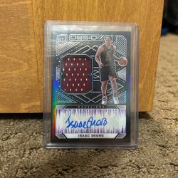 Isaac Okoro 2020-21 Obsidian Rookie Patch Auto /49