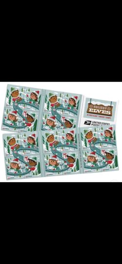 USPS FOREVER CHRISTMAS STAMPS