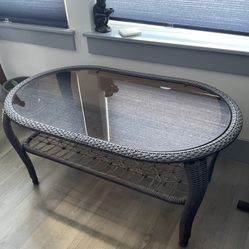 Wicker Coffee Table