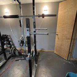 Marcy Cage Home Gym + Weider Weights