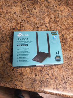 TP Link AX1800 USB Wi-Fi Adapter