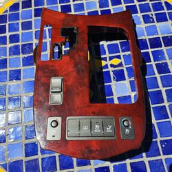 2007-2012 LS460  Wood Grain Shifter Bezel