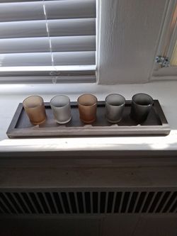 Decorative candle set