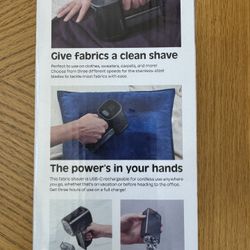 New BUFF Fabric Shaver + Lint Remover 