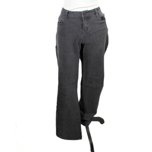 Gray Boot Cut Jeabs Size 17
