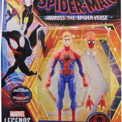 Marvel Legends Peter Parker, Spider-Man: Into The Spider-Verse 6-inch Figure New