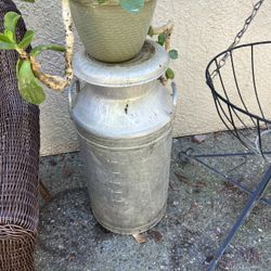 Vintage Milk Churn. Made In England.