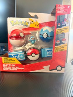 Pokémon Clip 'N' Go Poké Ball Belt Set