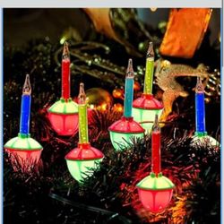 Christmas bubble lights, Total of 14. 2 Packs