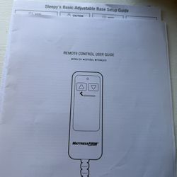 Queen Size Mattress And Remote Controlled Base 