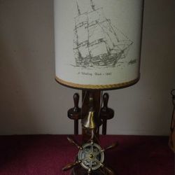Vintage Nautical Lamp