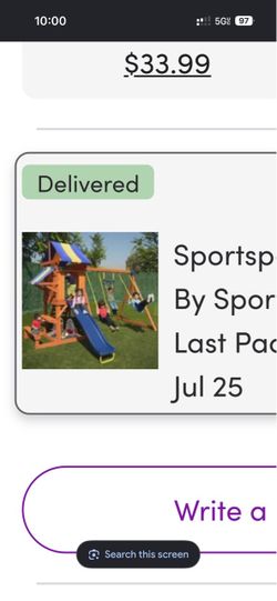Playground set NEW