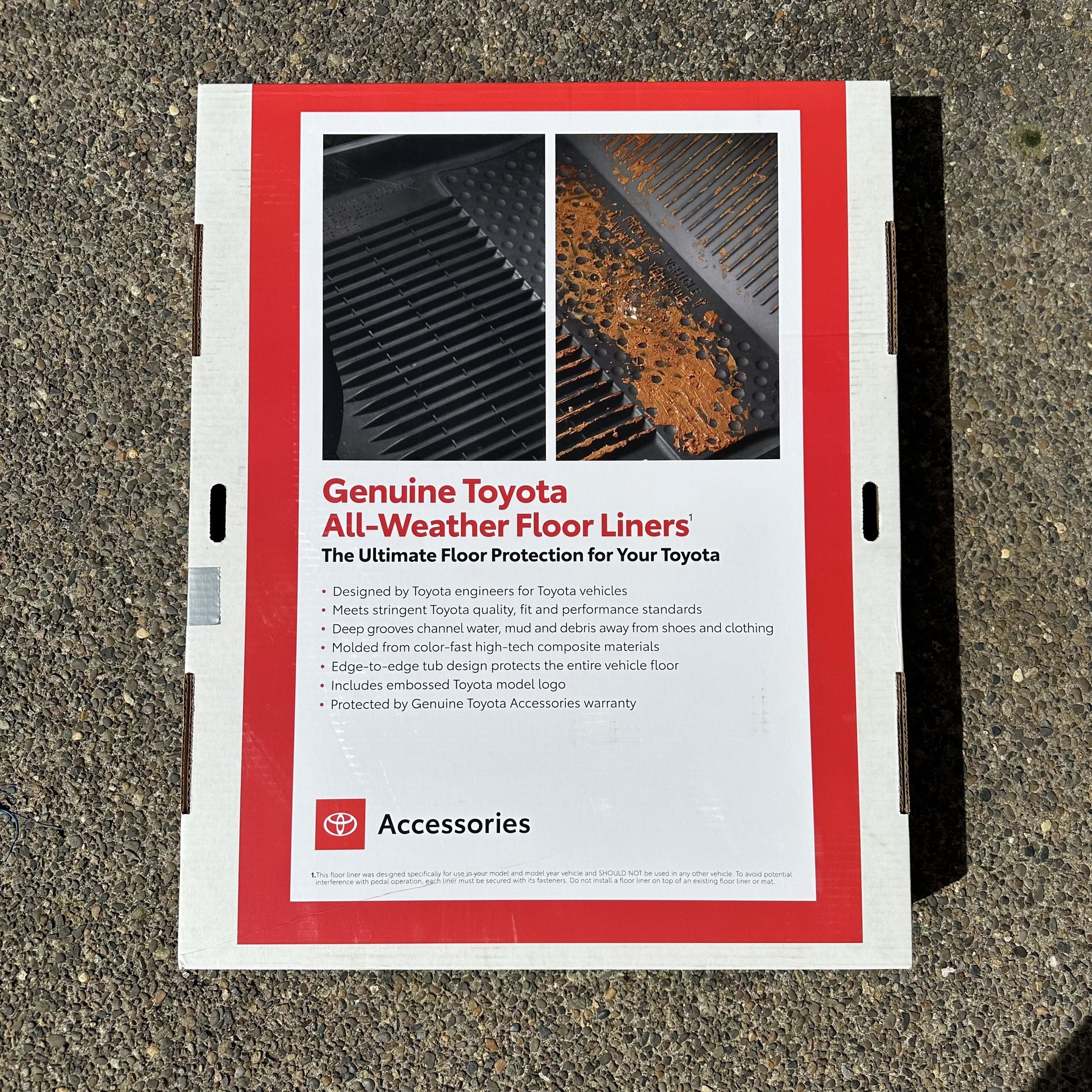 All-Weather Floor Liner Tundra CAB (Description)