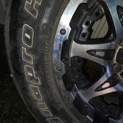 Rims With Tires  For Sale Size 6x5.5