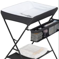 Portable Changing Table With Organizer 