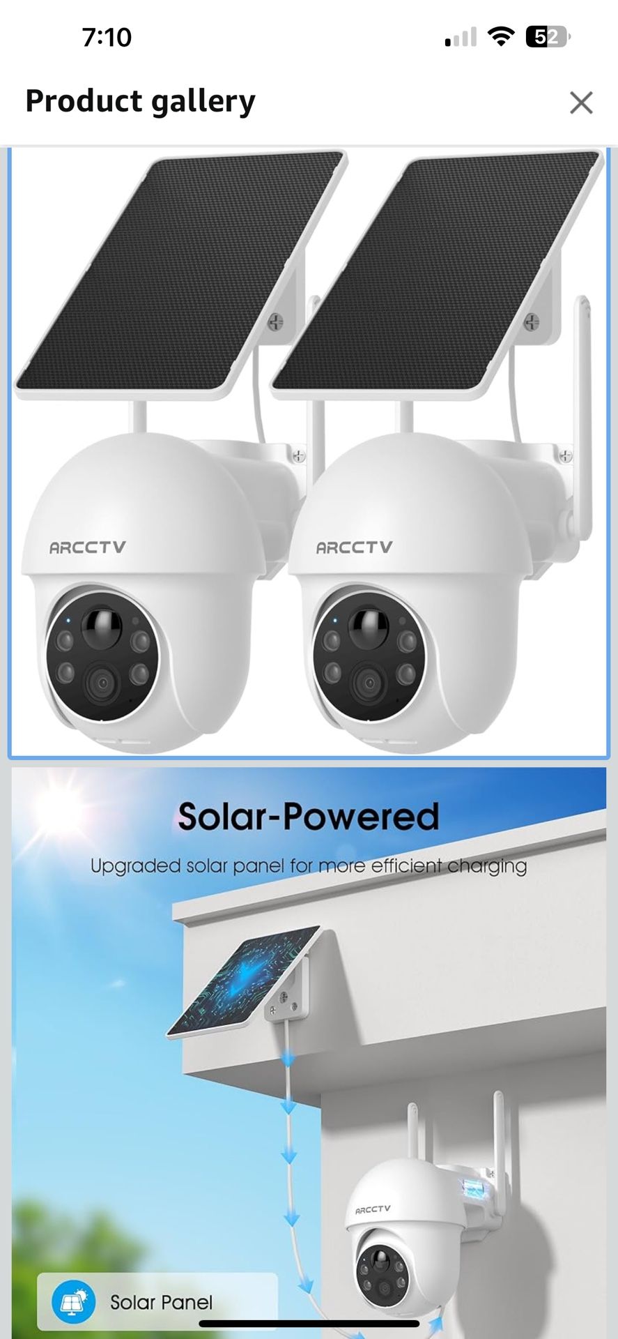 Solar Security Cameras