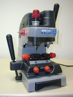 High security key machine