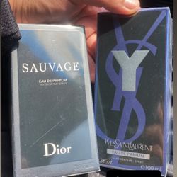 Dior Sauvage And Ysl Cologne 