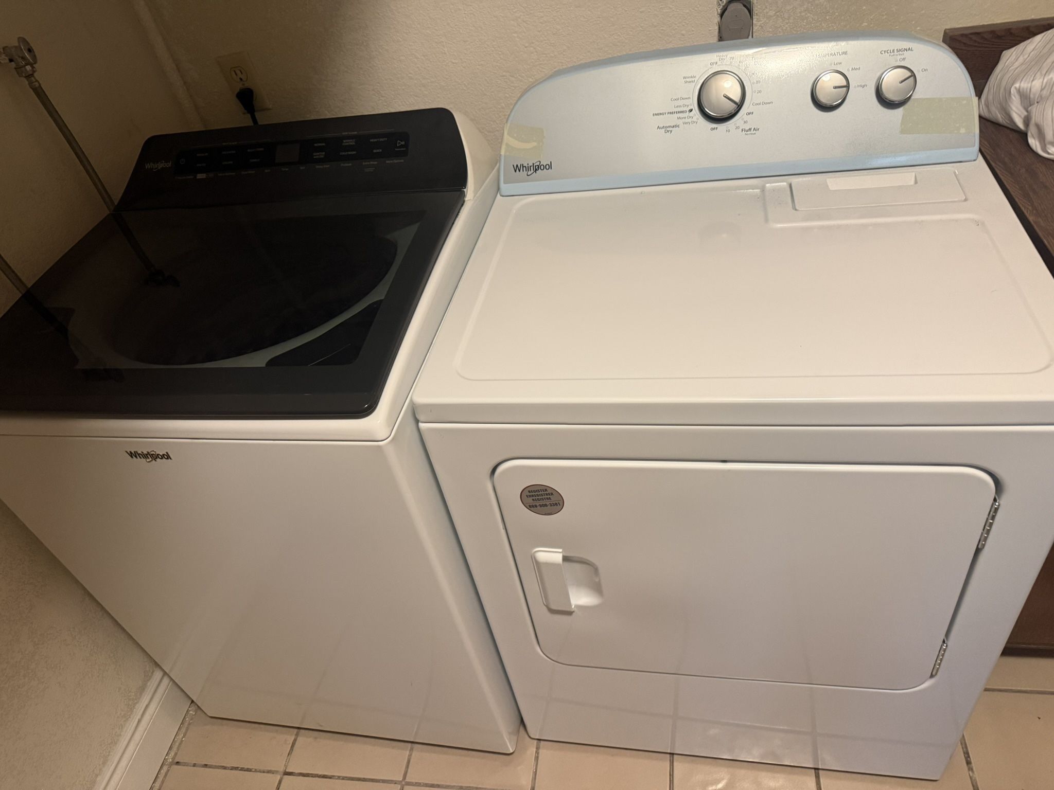 Washer And Dryer