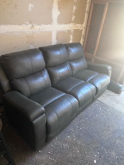 Leather 3 Seater Couch