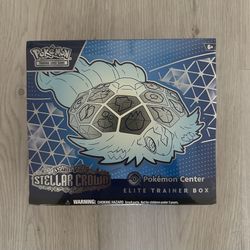 POKEMON TCG STELLAR CROWN POKEMON CENTER ELITE TRAINER BOX ETB NEW SEALED 151 paldean prismatic mega