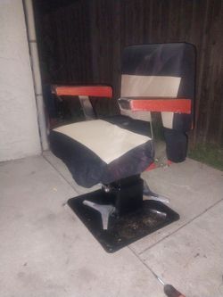 Vintage Hydraulic Barber Chair