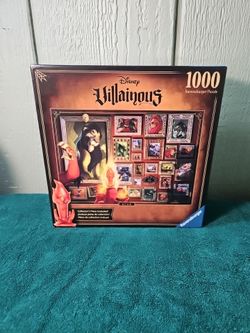 1000 Piece Jigsaw Puzzle Disney Villainous SCAR Ravensburger 27 x 20 NIB