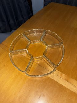 6 Crystal Serving Bowls