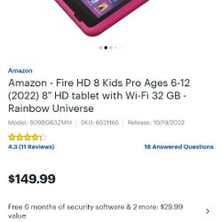 Tablet Amazon  New Never Open