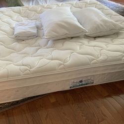 King Sleep Number Bed With Base