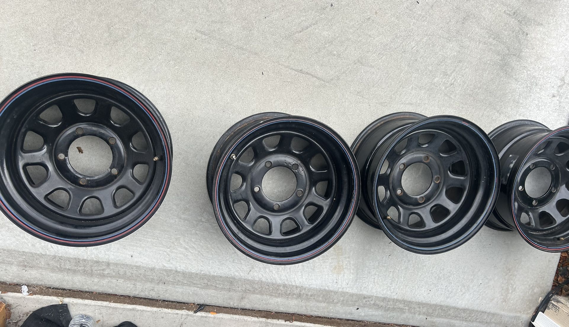 Black Off Road Rims