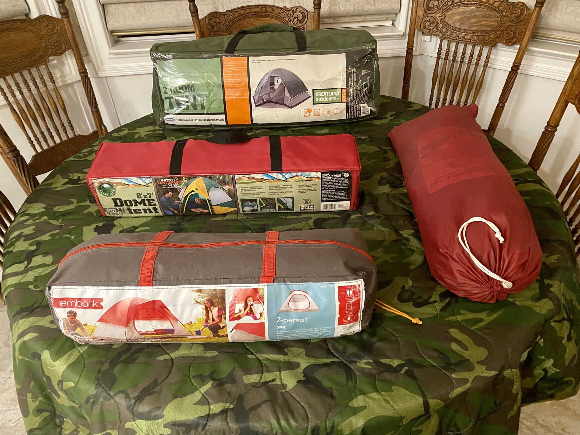 Camping Gear Mini Bundle Lot