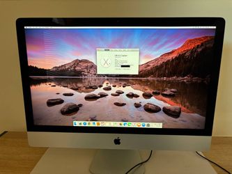 iMac 27-inch Late 2012 3.2 GHz i5 16GB 256gb SSD great condition - $250