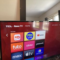 40 Inch TCL Smart Tv Reduced $125