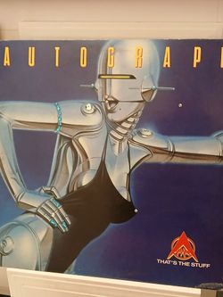 L.A. Glam Rock Band AUTOGRAPH  That's The Stuff LP  (1985) Vinyl Record