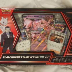 Team Rockets Mewtwo Ex Box 