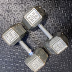 60 Lbs Dumbbell 