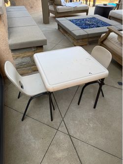 Small table and chairs
