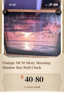Vintage wall clock