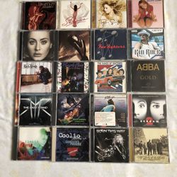 Classic Artists CDS Prince, Coolio,Dukes Of Hazard Discs Few Scratches But Playable Other Discs Clean $5 Each Album 