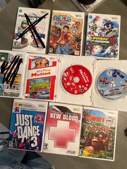 Wii games (precio y ubicación de n la descripción