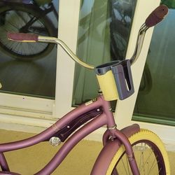 Huffy 24" Nel Lusso Cruiser Bike, Fits Riders 4'8" - 5'8", Purple, Adult, Women's