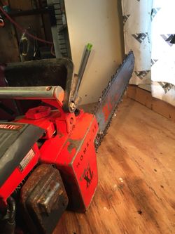 Chainsaw and log splitter