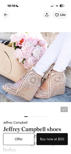 Jeffrey Campbell cutout wedges