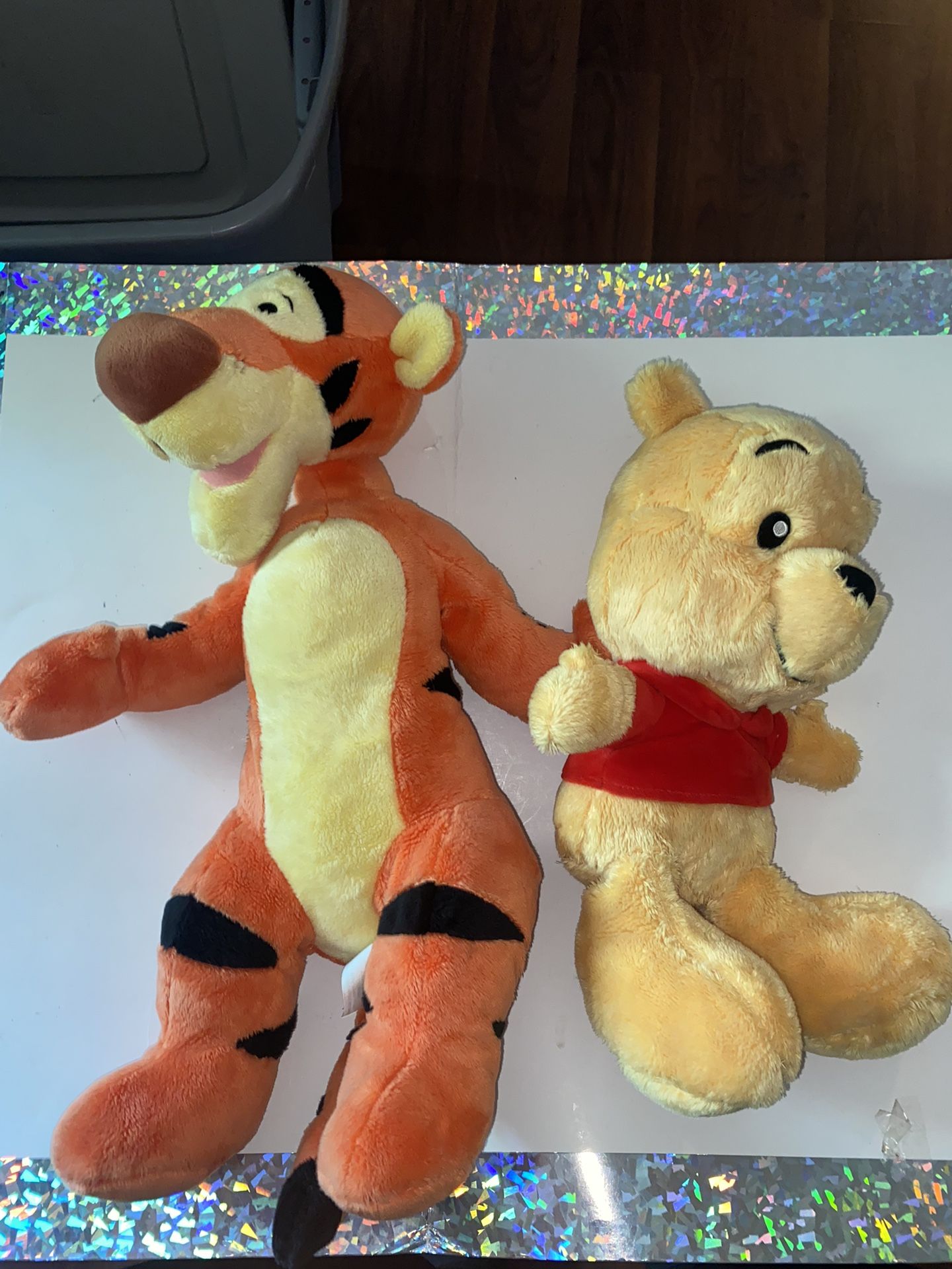 Pooh bear and tigger