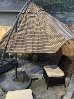 Outdoor patio set
