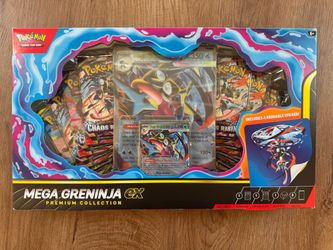 Pokémon TCG: Mega Greninja ex Premium Collection — Sealed