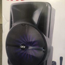 QFX 15 Inch Bluetooth Speaker 