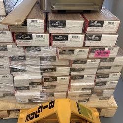 Mohawk Home 12MM Thick 7.5in X 47.2in AC4 Waterproof Surface Laminate Wood Plank Flooring 